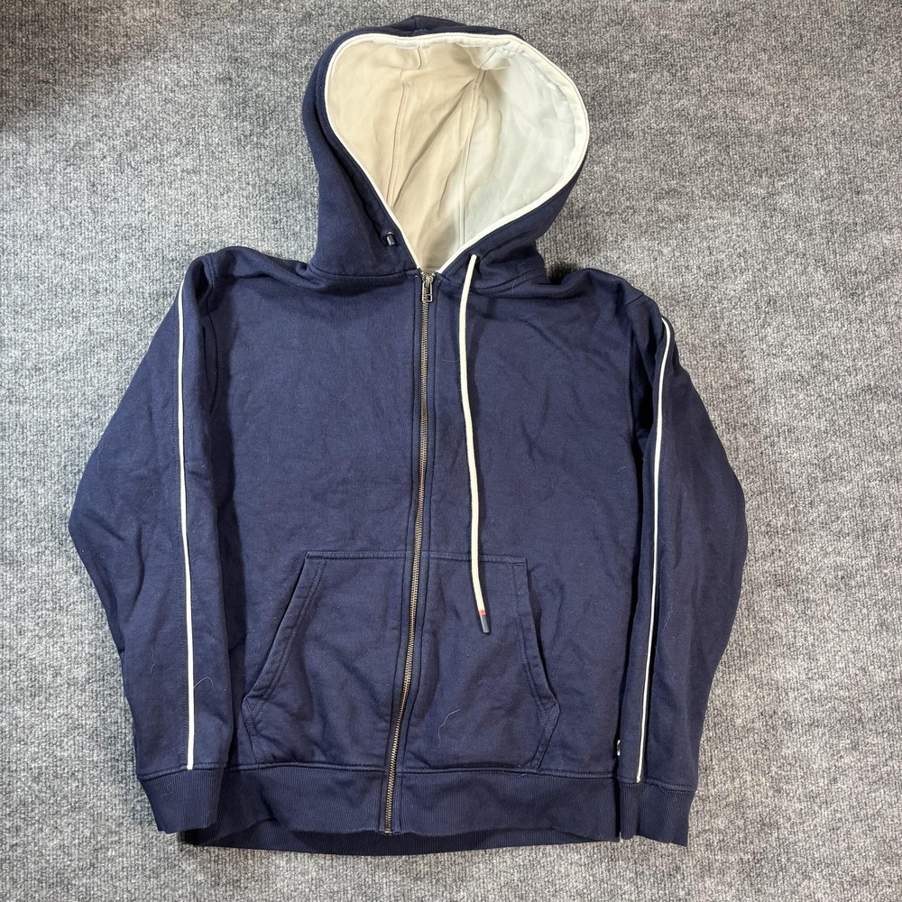 Cotopaxi Hoodie Mens Small Blue Full Zip Fleece Do Good‎ Graphic Kangaroo Pocket